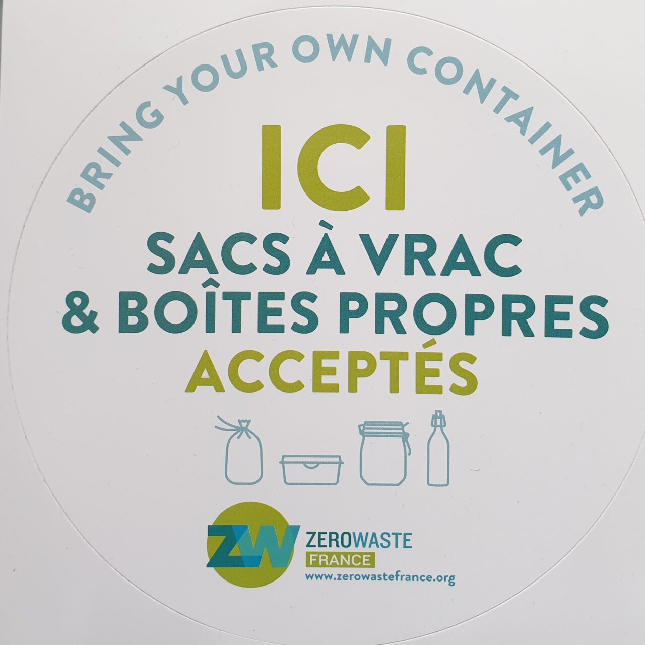 Affiche de Zero Waste France "Mon commerçant zéro déchet" Affiche de Zero Waste France "Mon commerçant zéro déchet"